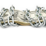dollars in a chain